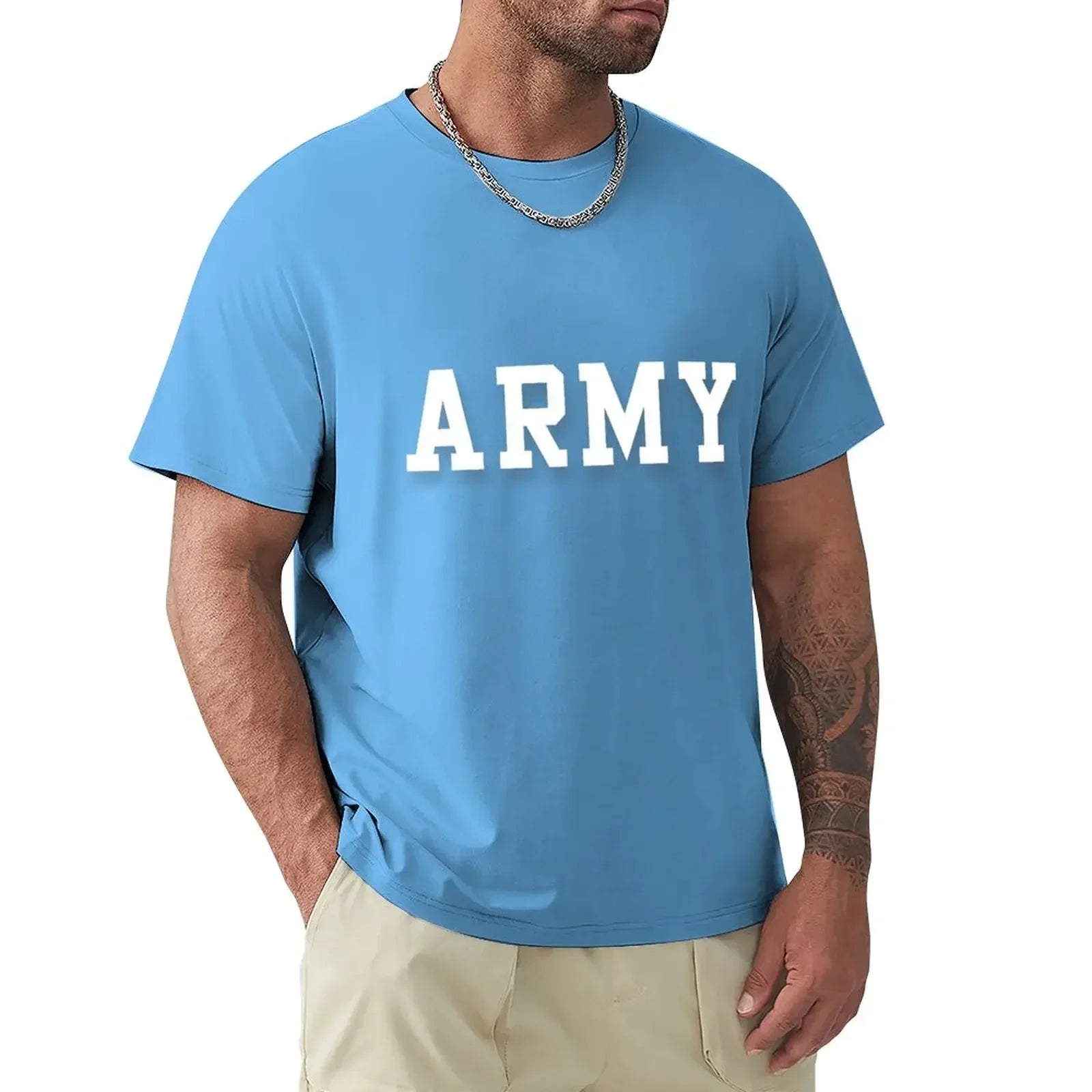 tees hippie clothes funnys mens t shirt graphic ARMY - Cal Robertson Zero Day T-Shirt  clothes sweat men clothings streetwear