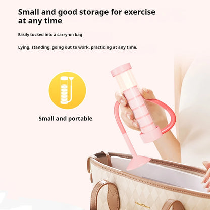 Adjustable Diaphragm Breathing Dumbbell Trainer for Core Strength Facial Toning Lung Capacity Expander