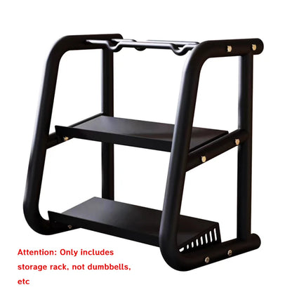 Gym storage rack,Dumbbell Multifunctional Rack, Household Storage, Gym Equipment, Fitness, Sports, Family Use, Floor Stand