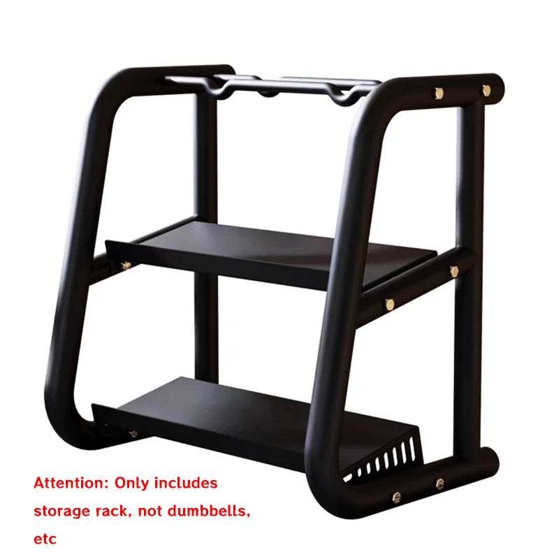Gym storage rack,Dumbbell Multifunctional Rack, Household Storage, Gym Equipment, Fitness, Sports, Family Use, Floor Stand