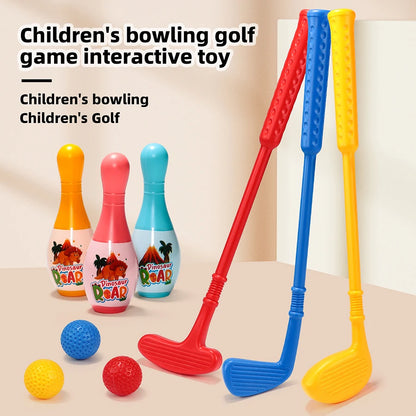 Clubs Set Parent Child Educational Activities Outdoor Sports Game Toy Game Outdoor Sports Golf Clubs