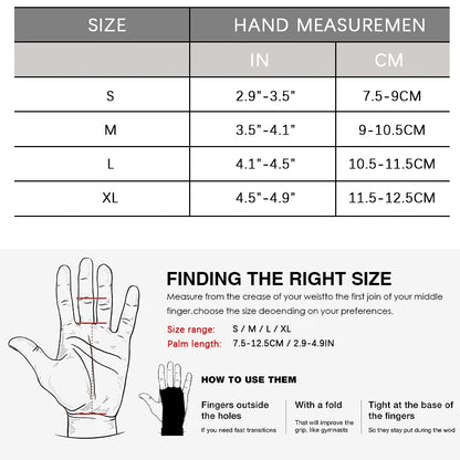 Weightlifting Gymnastic Carbon Grips Gym Exercise Fitness Weight Lifting Gloves 3 Hole Hand Grips Pullups Workout Palm